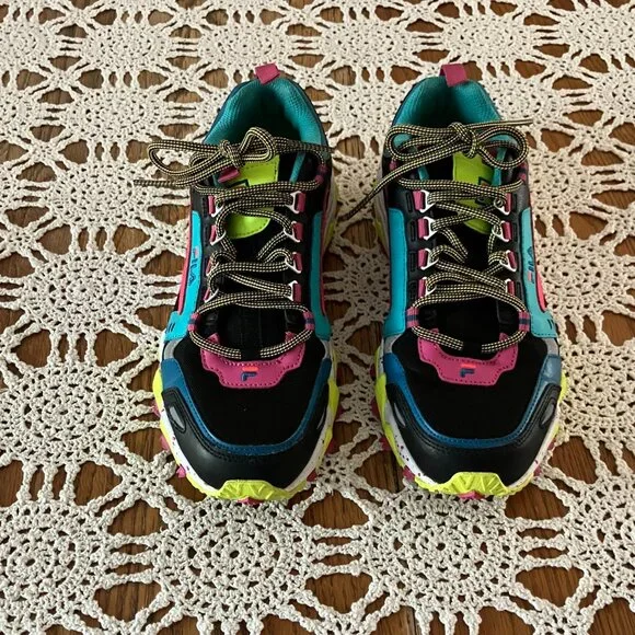 Women’s Sz. 9.5 Fila Oakmont TR Lace-Up Athletic Shoes Sneakers 80’s/90’s Retro - Picture 2 of 8